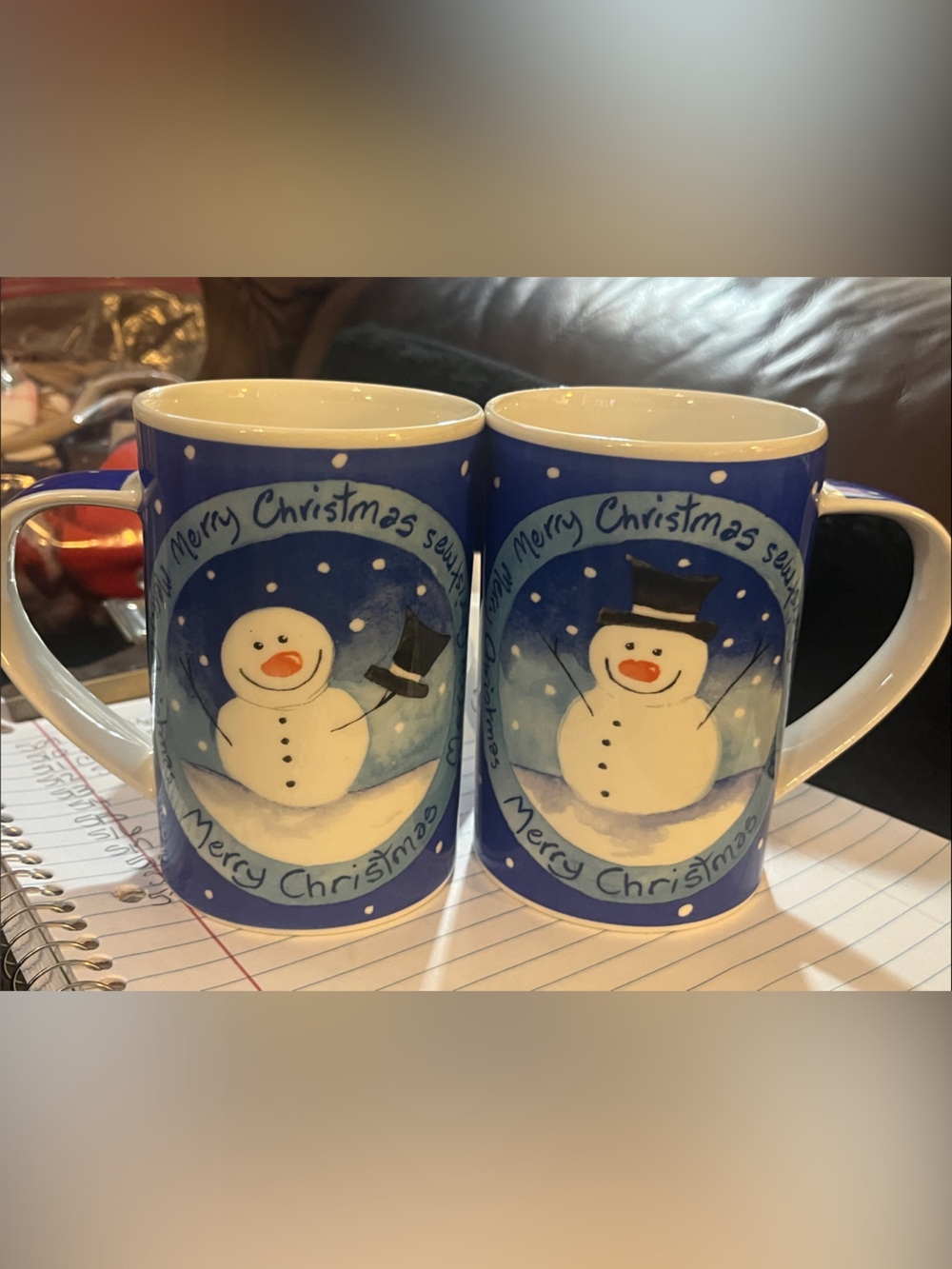 “Snowman” by Lynda Thompson by Dunoon stoneware great for making favors for 513